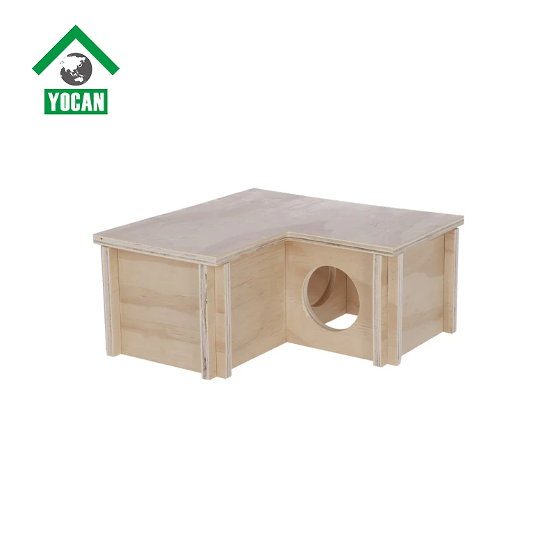 Flat Pack Wooden Guinea Pig House With Divis